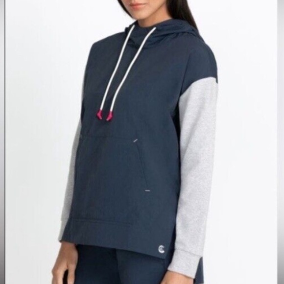 JOHNNY WAS Calme Mix Nylon Hooded Pullover - Picture 2 of 12